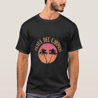 Camiseta Playa Del Car México Viajes al Caribe