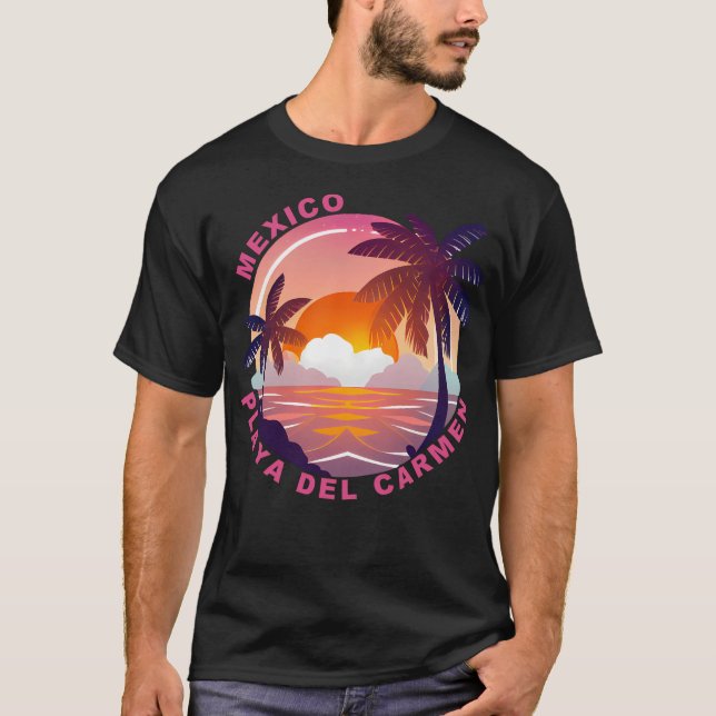 Camiseta Playa del Carmen México (Anverso)