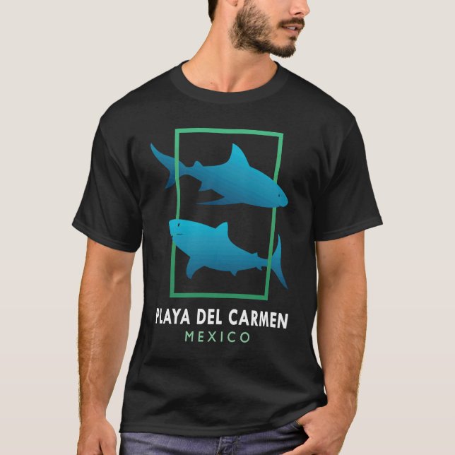 Camiseta Playa del Carmen  Mexico  Souvenir (Anverso)