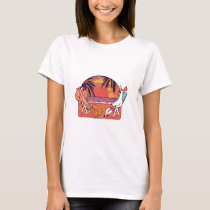 Camiseta Playa del Flamenco Unicornio
