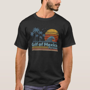 Camiseta Playa del Golfo de México Forever Retro Vintage