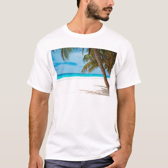 Camiseta Playa del Paraíso Tropical (Anverso)