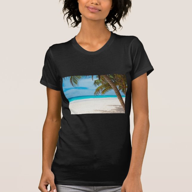 Camiseta Playa del Paraíso Tropical (Anverso)