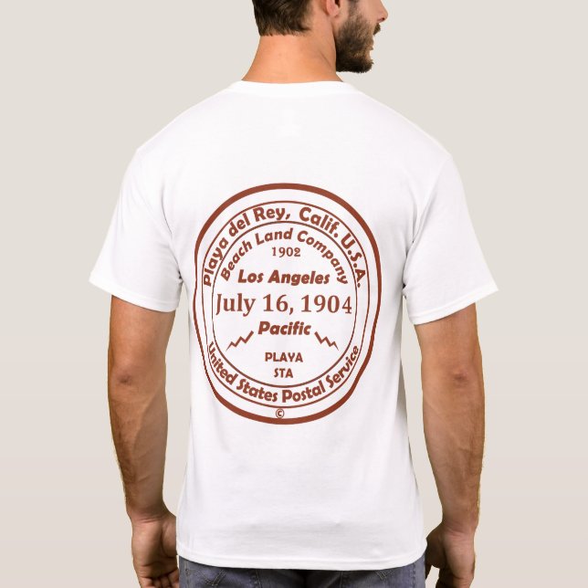 Camiseta Playa del Rey nace en julio de 1902 (Reverso)