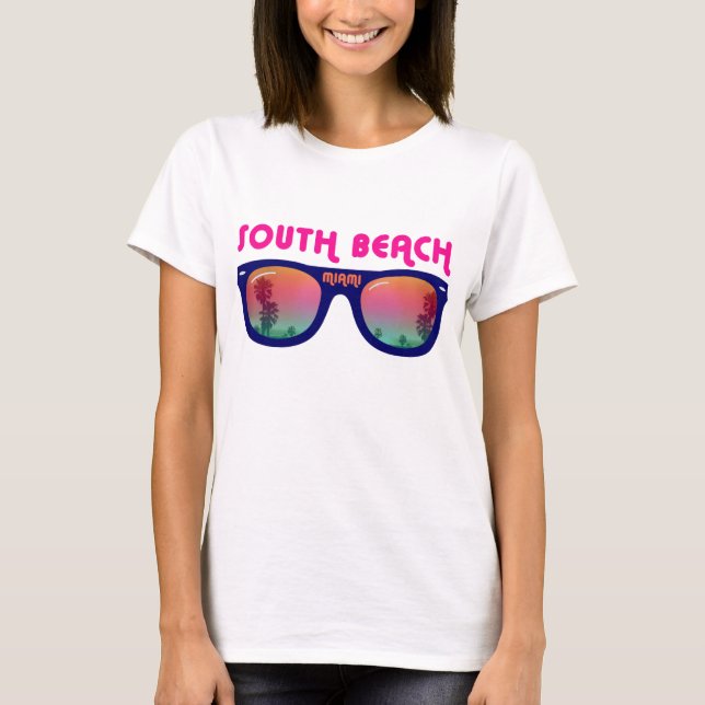 Camiseta Playa del sur Miami (Anverso)