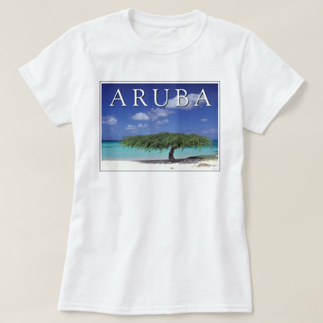 Camiseta Playa Eagle | Caribe, Aruba (Diseño del anverso)