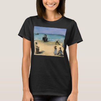 Camiseta Playa en Boulogne de Edouard Manet, Arte Antiguo