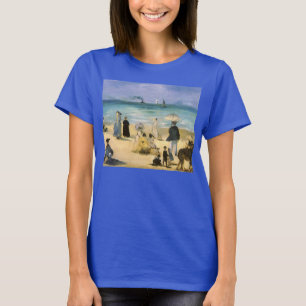 Camiseta Playa en Boulogne de Edouard Manet, Arte Antiguo