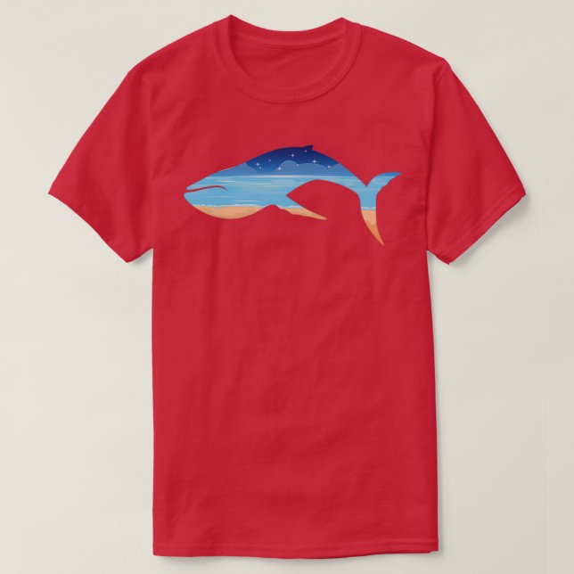 Camiseta Playa En La Ballena (Diseño del anverso)
