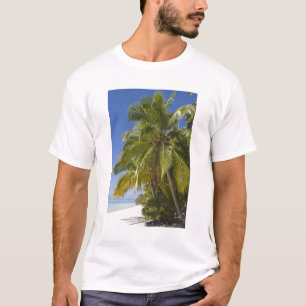 Camiseta Playa en la isla de One Foot, Aitutaki, Islas Cook
