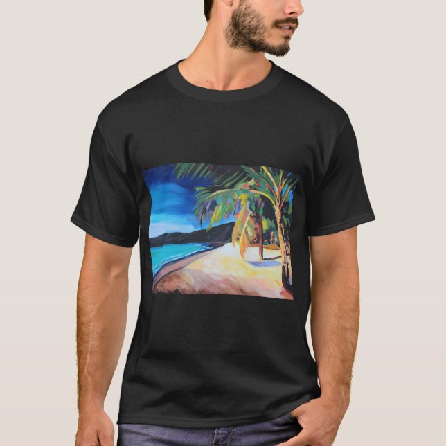 Camiseta Playa En Magen'S Bay St. Thomas Usvi - (Anverso)