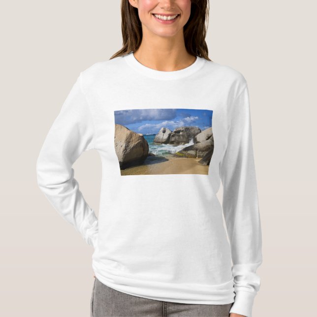 Camiseta Playa en Virgen Gorda, Virgen Británica (Anverso)
