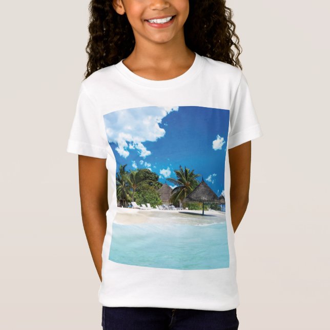 Camiseta Playa Exótica (Anverso)