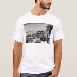 Camiseta Playa, fotografía del norte de la opinión de
