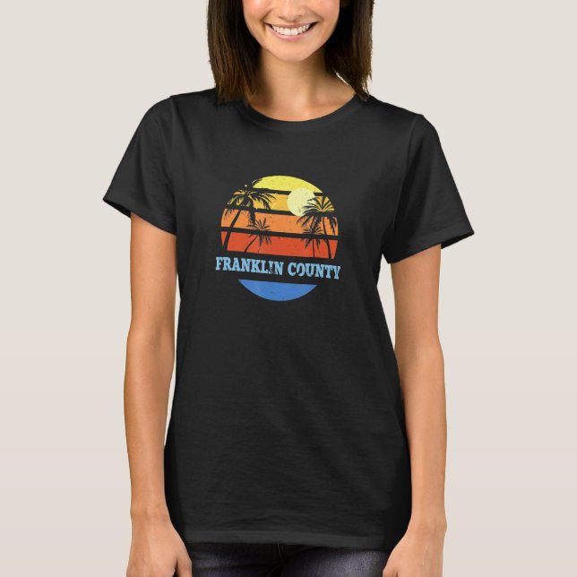 Camiseta Playa Franklin County Florida Fl Beach Franklinite (Anverso)