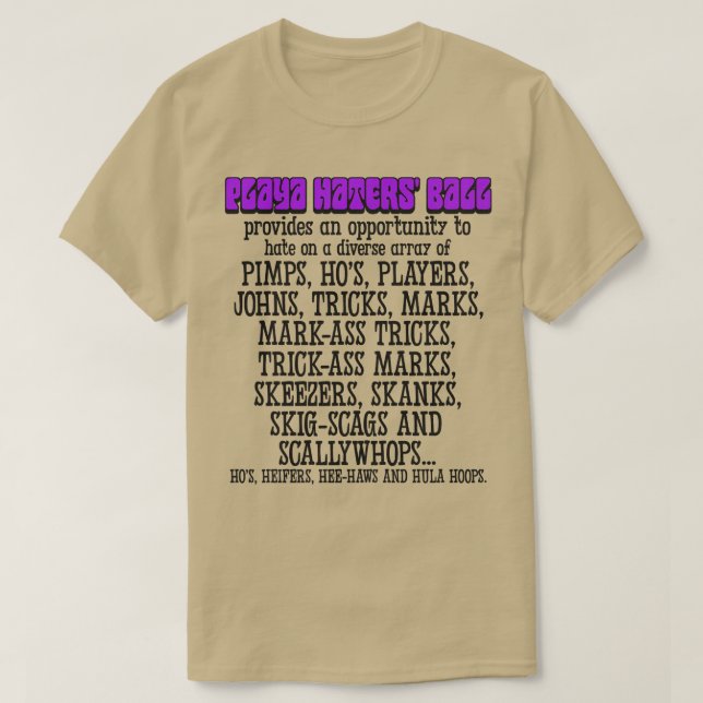 Camiseta Playa Haters Ball Asistentes 1 (Diseño del anverso)
