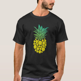 Camiseta Playa Hawái Hawái de la Piña de Fruta de Voleibol