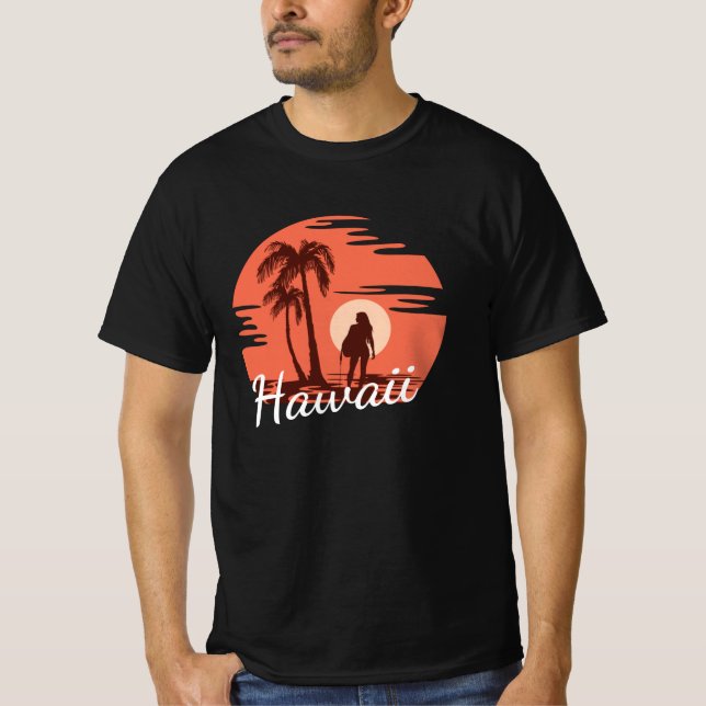 Camiseta Playa Hawaii (Anverso)