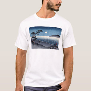 Camiseta Playa iluminada por la luna en Japón no.2