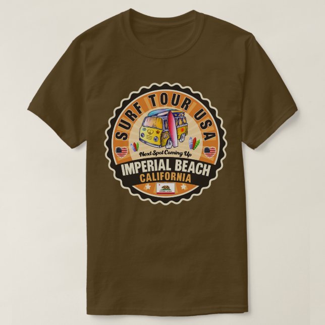 Camiseta Playa Imperial California 2 (Diseño del anverso)