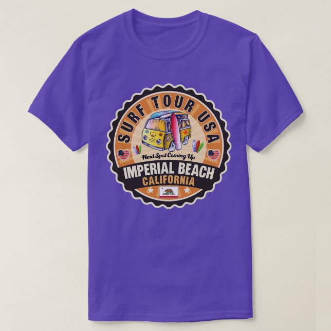 Camiseta Playa Imperial California 2 (Diseño del anverso)