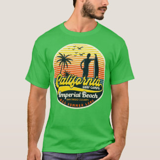 Camiseta Playa Imperial del Campo de Surf de California