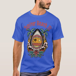 Camiseta Playa Júpiter Florida Costa Este Playas Surfing S