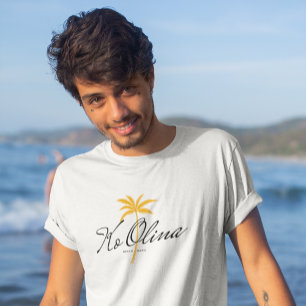 Camiseta Playa Ko Olina, estilo de cosecha mínimo de Oahu
