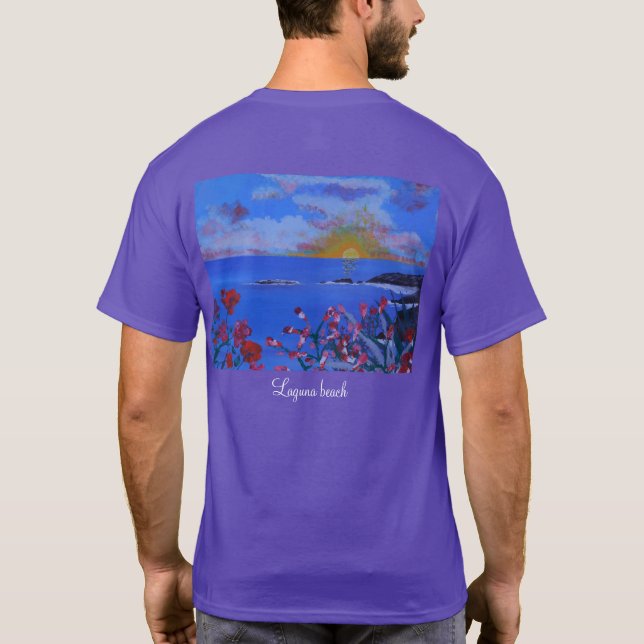 Camiseta Playa Laguna (Reverso)
