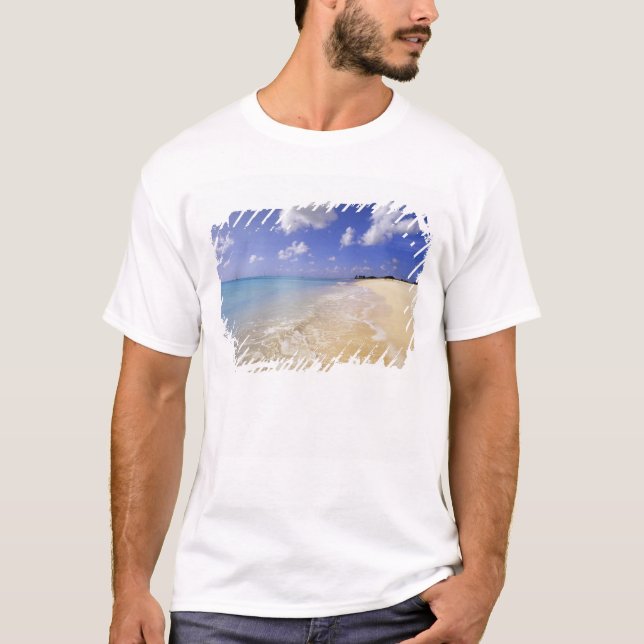 Camiseta Playa Low Bay, Barbuda, Antigua (Anverso)