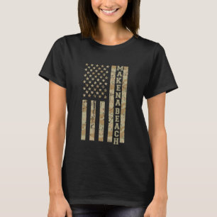 Camiseta Playa Makena Hawaii Playa Camuflaje Desierto Desga