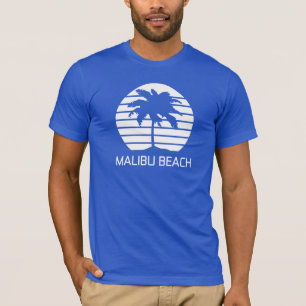 Camiseta Playa Malibu Retro