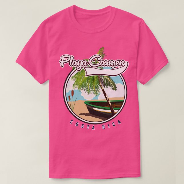 Camiseta Playa masculina Costa Rica (Diseño del anverso)