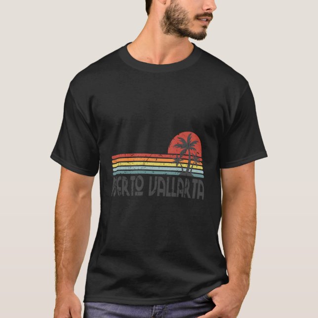 Camiseta Playa Mexicana Puerto Valla (Anverso)