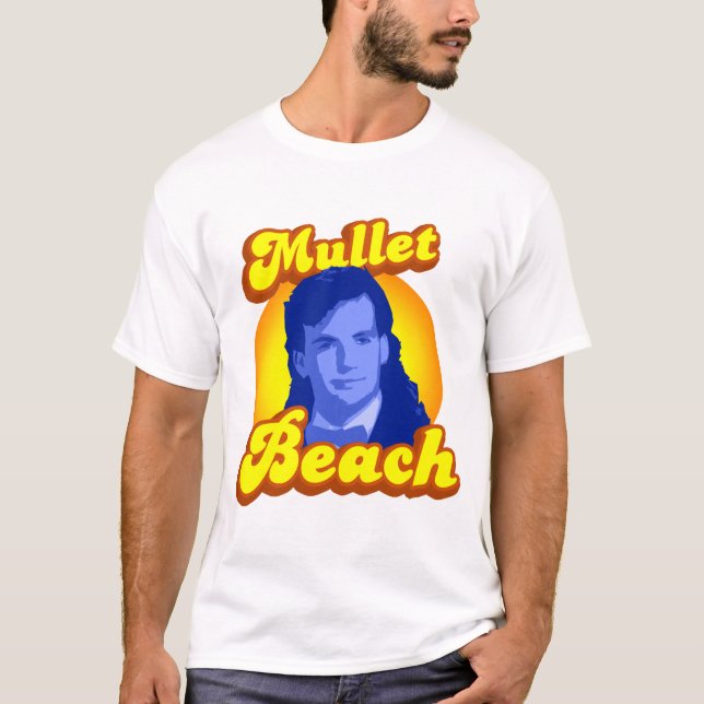 Camiseta Playa Mullet (Anverso)