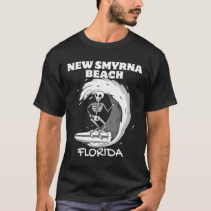 Camiseta Playa New Smyrna Florida Surf Vintage Retro Surfin