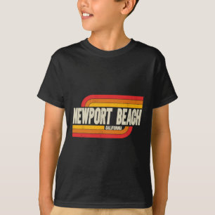 Camiseta Playa Newport California Ca Ciudad Vintage