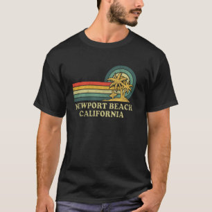 Camiseta Playa Newport California Vacaciones Familiares Vin