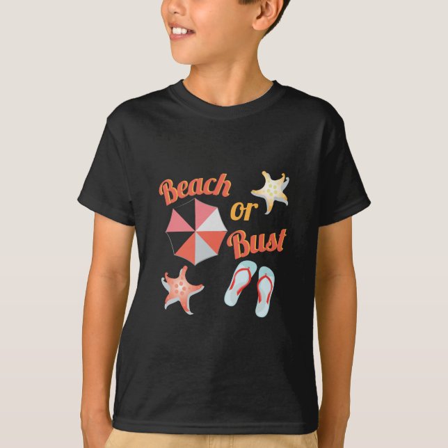 Camiseta Playa o busto (Anverso)