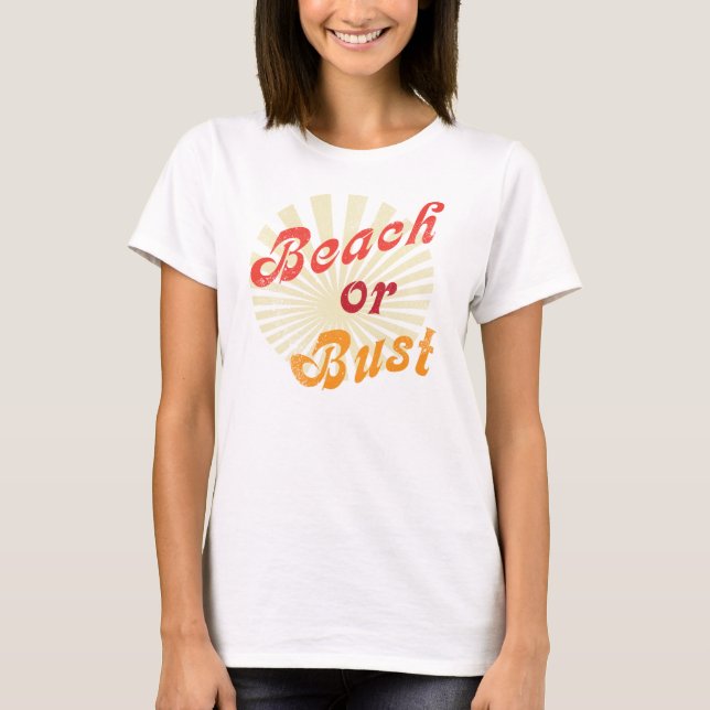 Camiseta Playa o busto (Anverso)