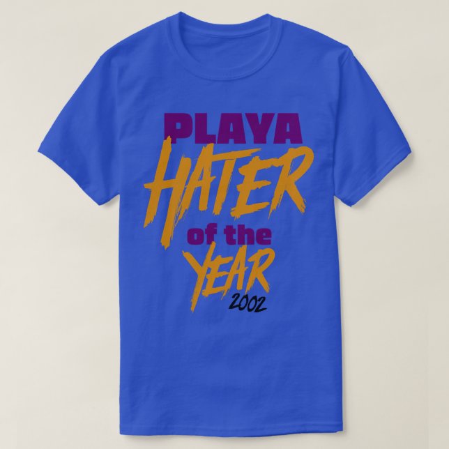 Camiseta Playa Odio del Año 2002 (Diseño del anverso)