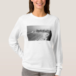 Camiseta Playa, onda de Oregon Sou Wester y cambio