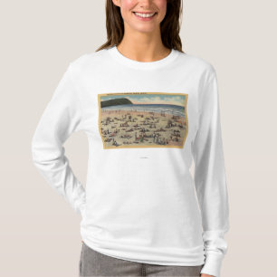 Camiseta Playa, Oregon - bañándose en Suft y sol