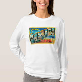 Camiseta Playa, Oregon - escenas grandes de la letra