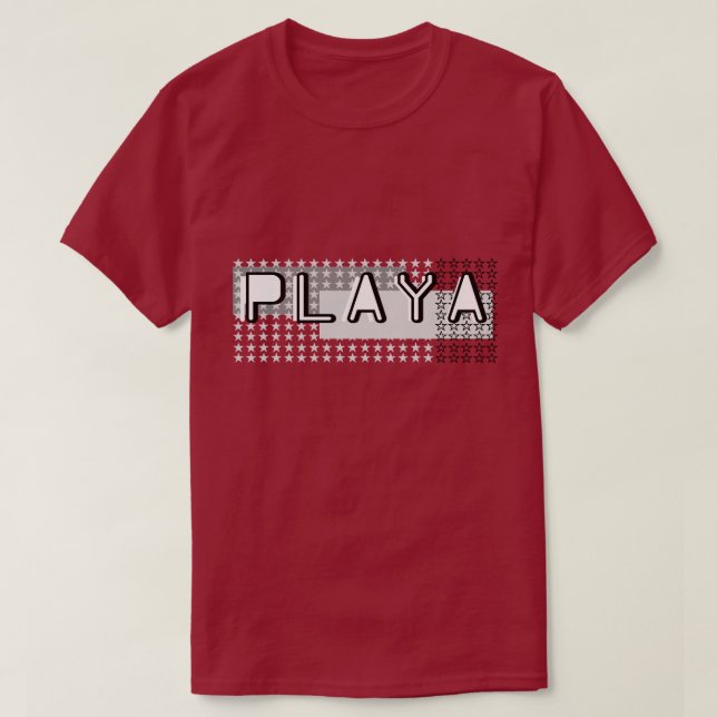 Camiseta Playa para la Vida  (Diseño del anverso)