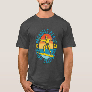 Camiseta playa paradisíaca
