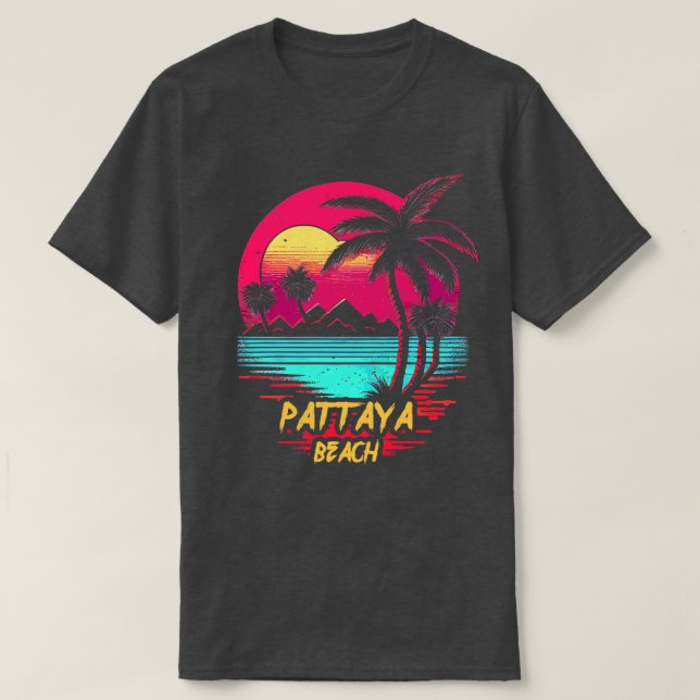 Camiseta Playa Pattaya (Diseño del anverso)