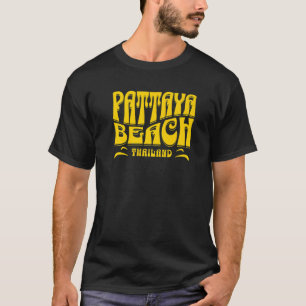 Camiseta Playa Pattaya Tailandia Retro