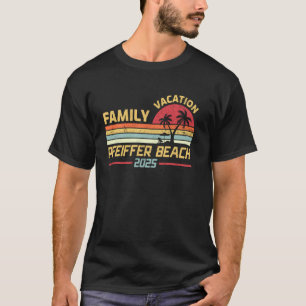 Camiseta Playa Pfeiffer Vacaciones Familiares California Ve