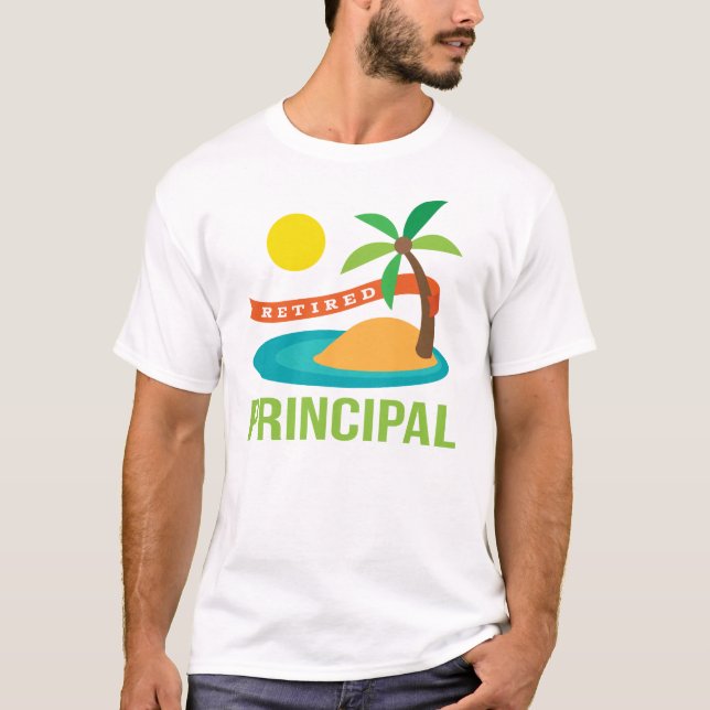 Camiseta Playa principal jubilada (Anverso)